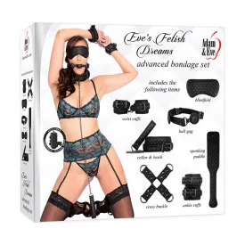 A&e Eve's Fetish Dreams Advanced Bondage Set - Black