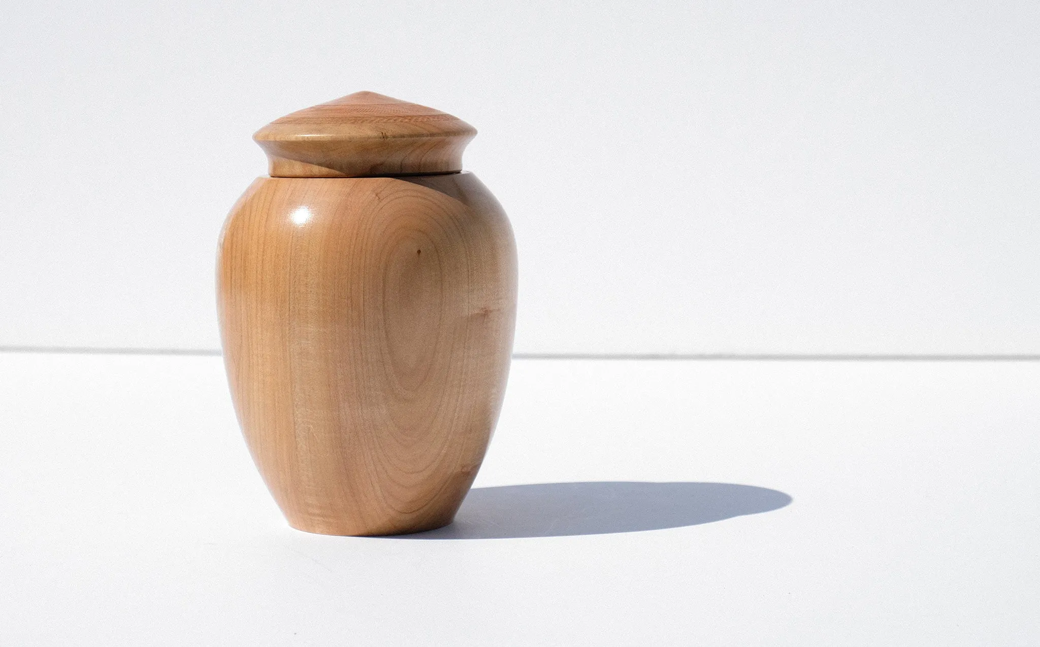 Bruce Perlmutter Hand Lathed Maple Vessel
