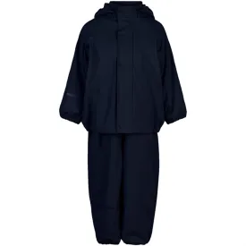 CeLaVi Rain Set Solid Fleece Navy