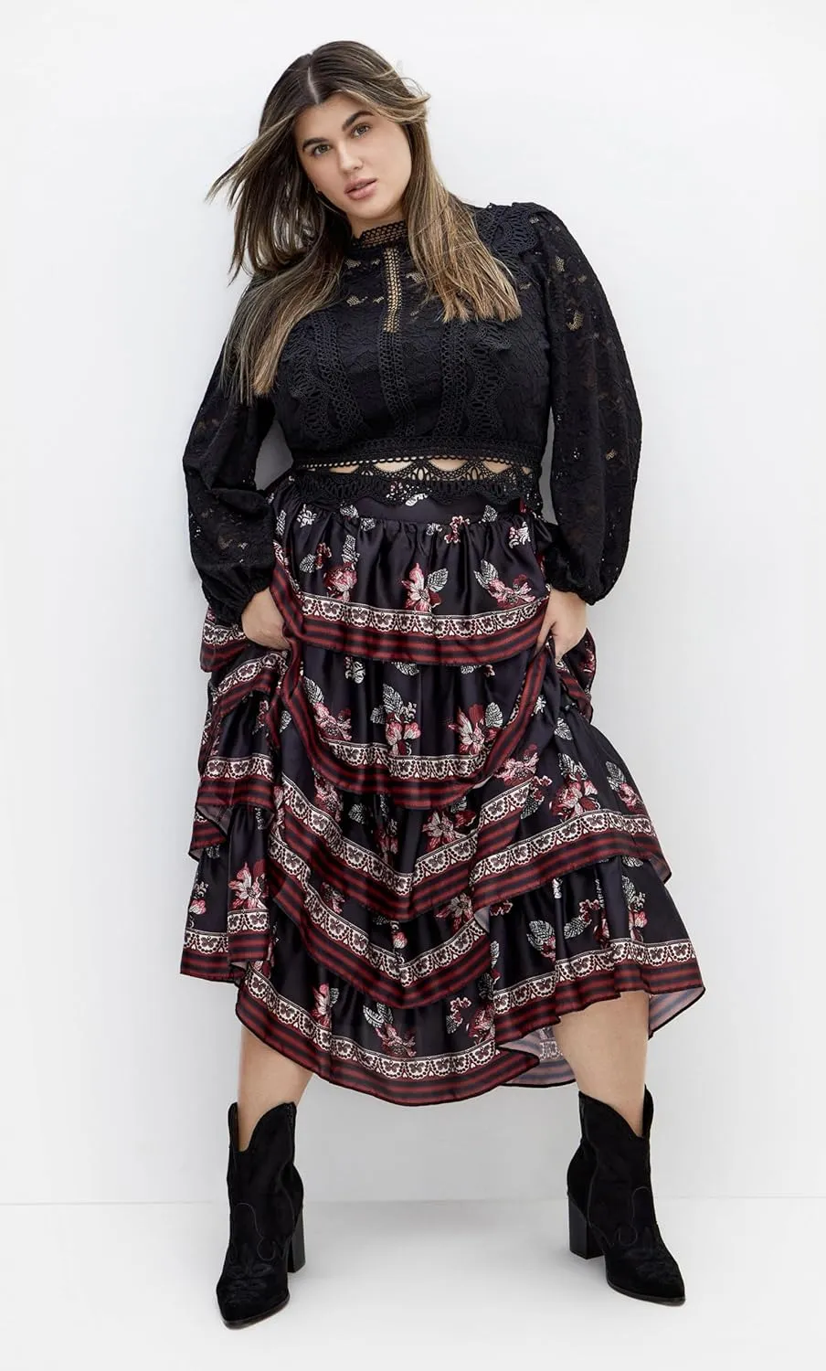 City Chic Women's Skirt-Drama Queen