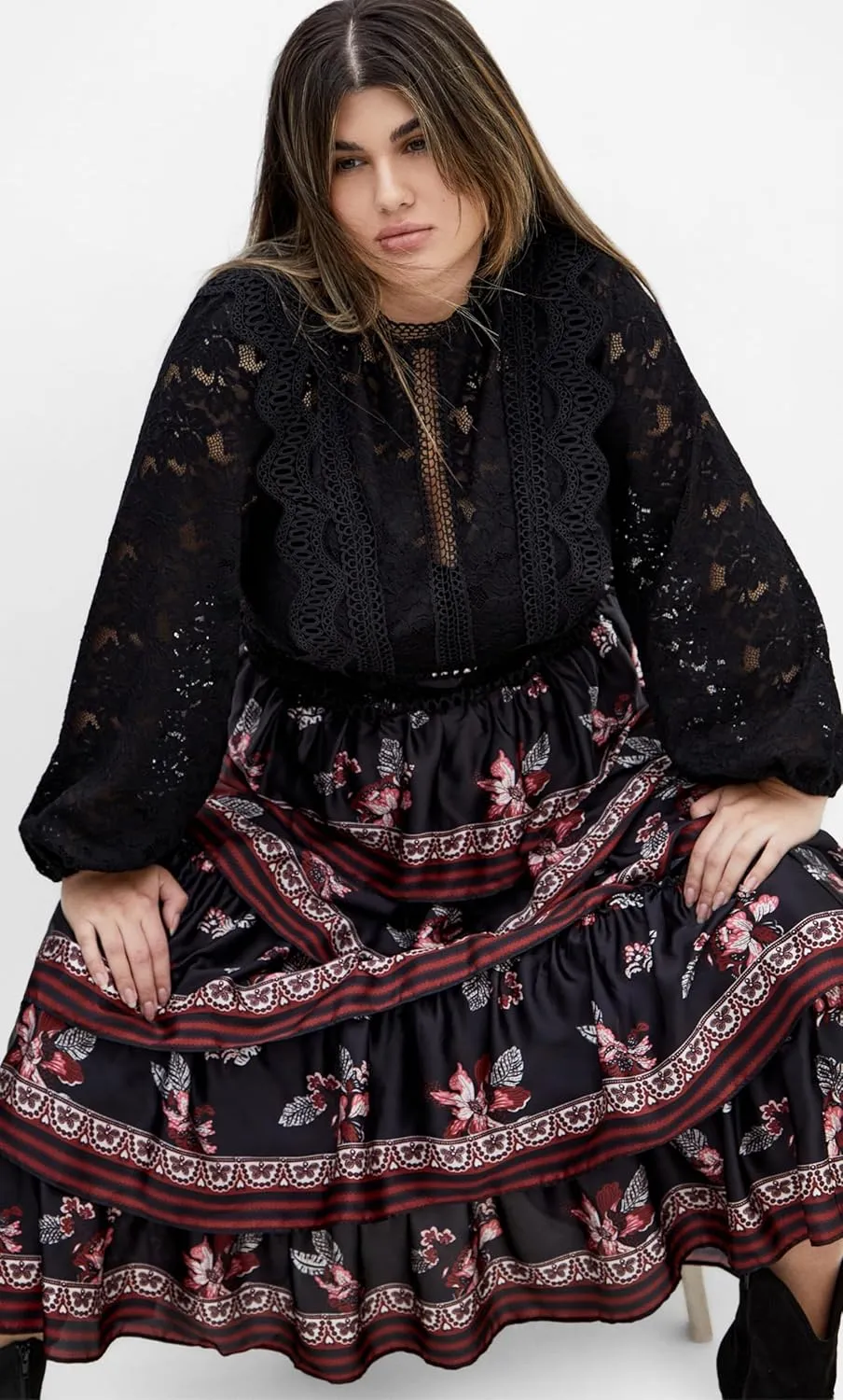 City Chic Women's Skirt-Drama Queen