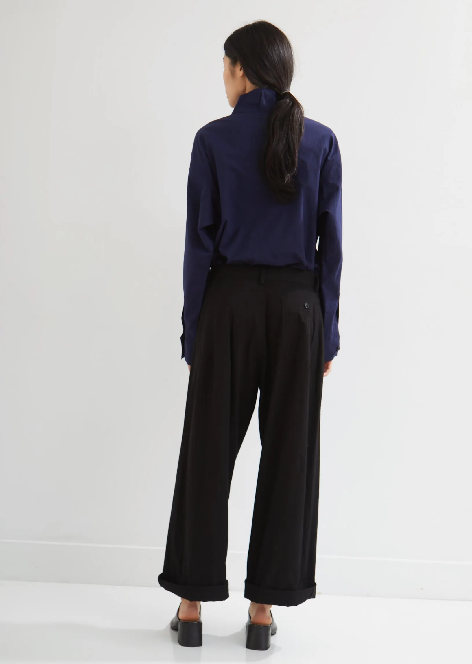 Front Pocket Wide Leg Pants