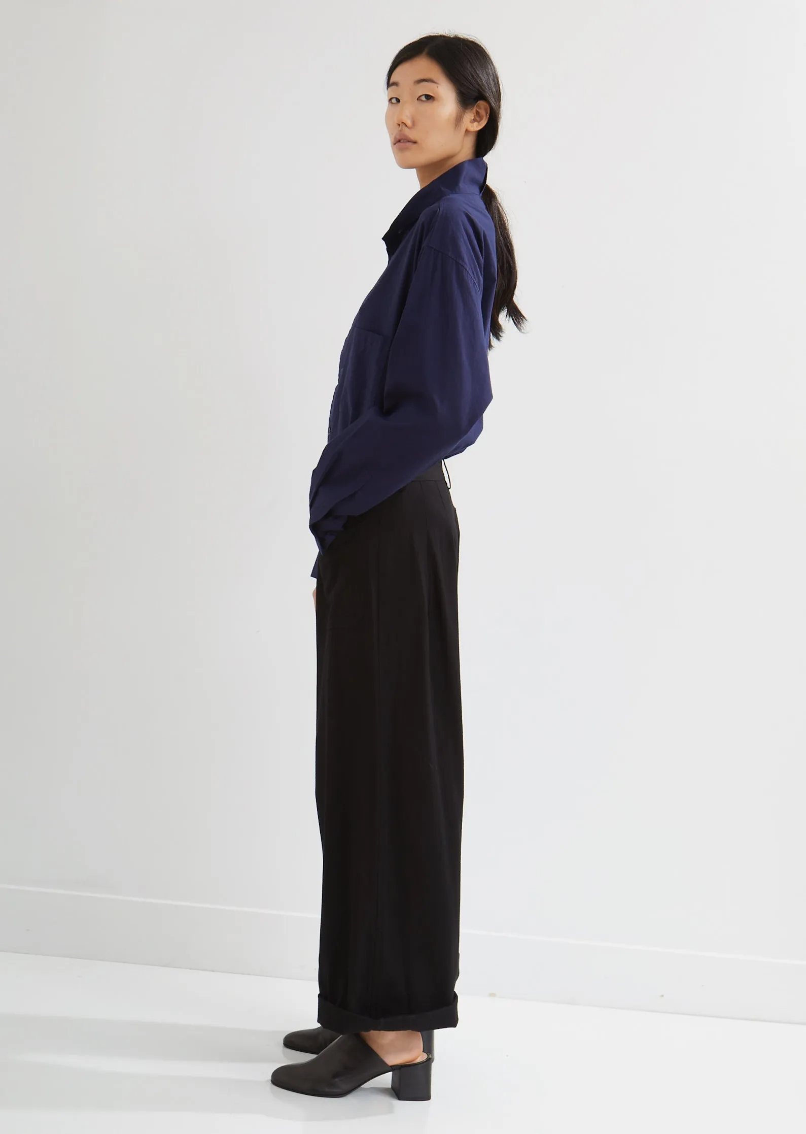 Front Pocket Wide Leg Pants