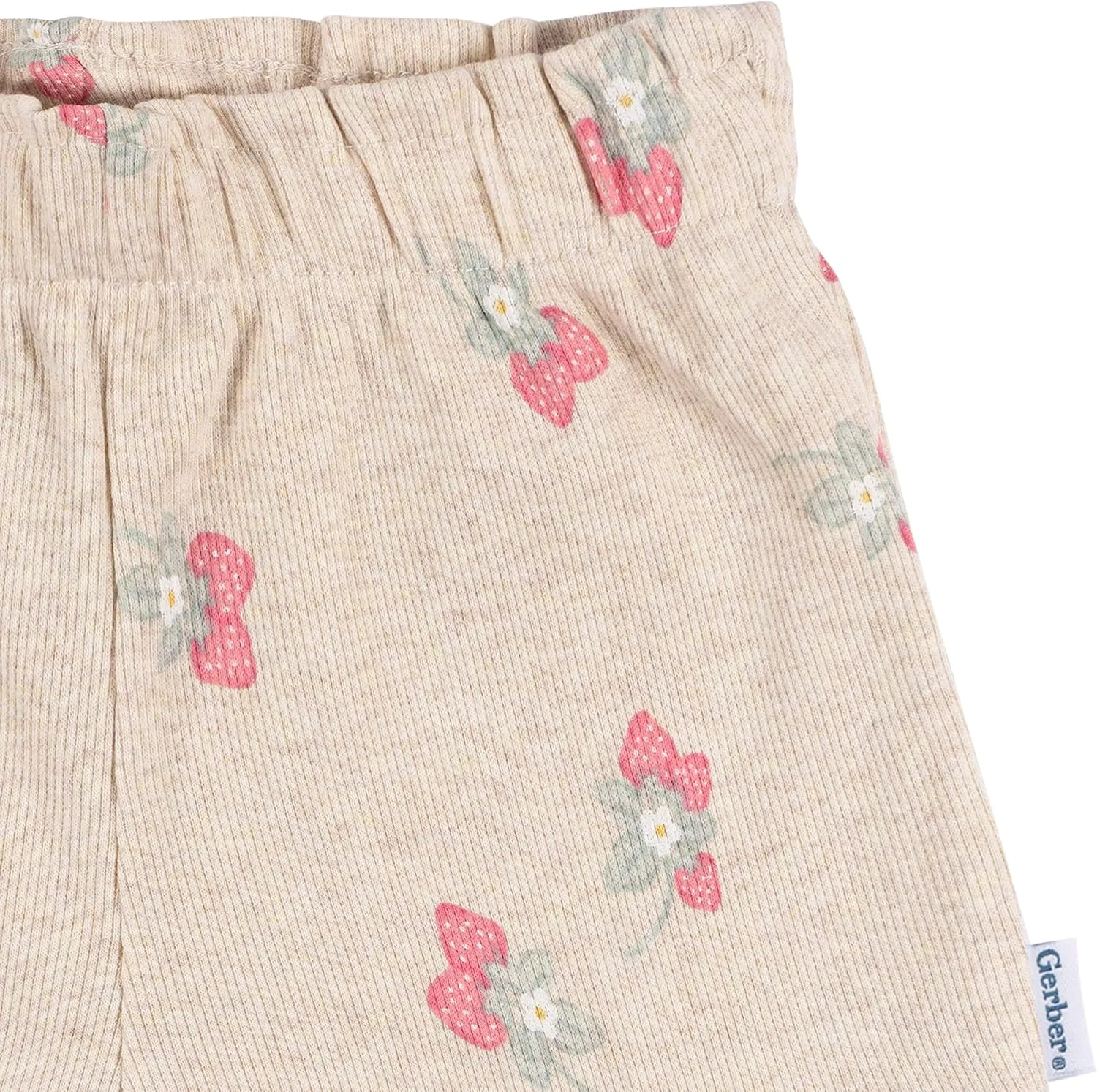 Gerber baby-girls Shirt and Shorts Set