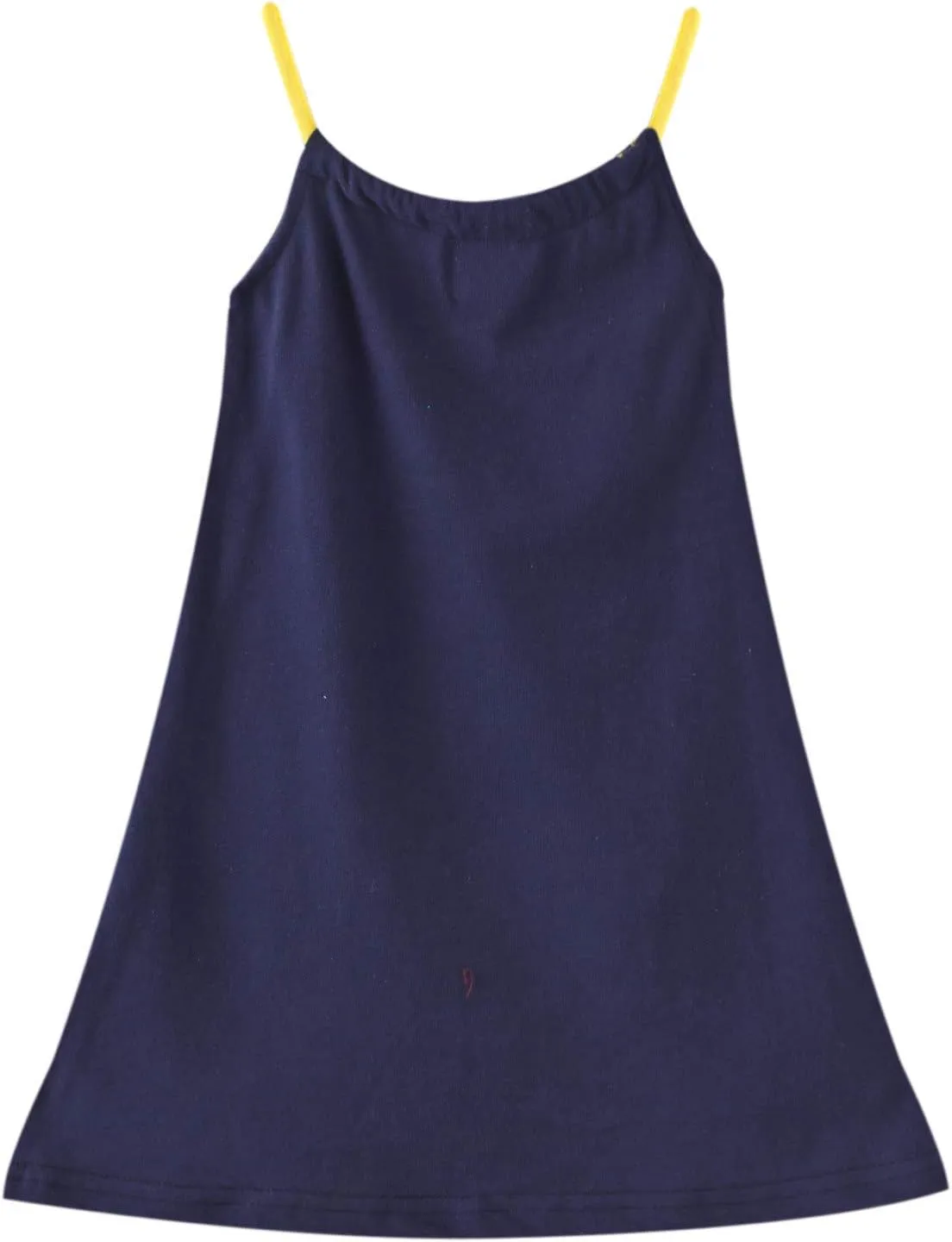 HILEELANG Girl Summer Cami Dress Sleeveless Tank Cotton Casual Spaghetti Strap Jersey Shirt Cool Beach Sundress