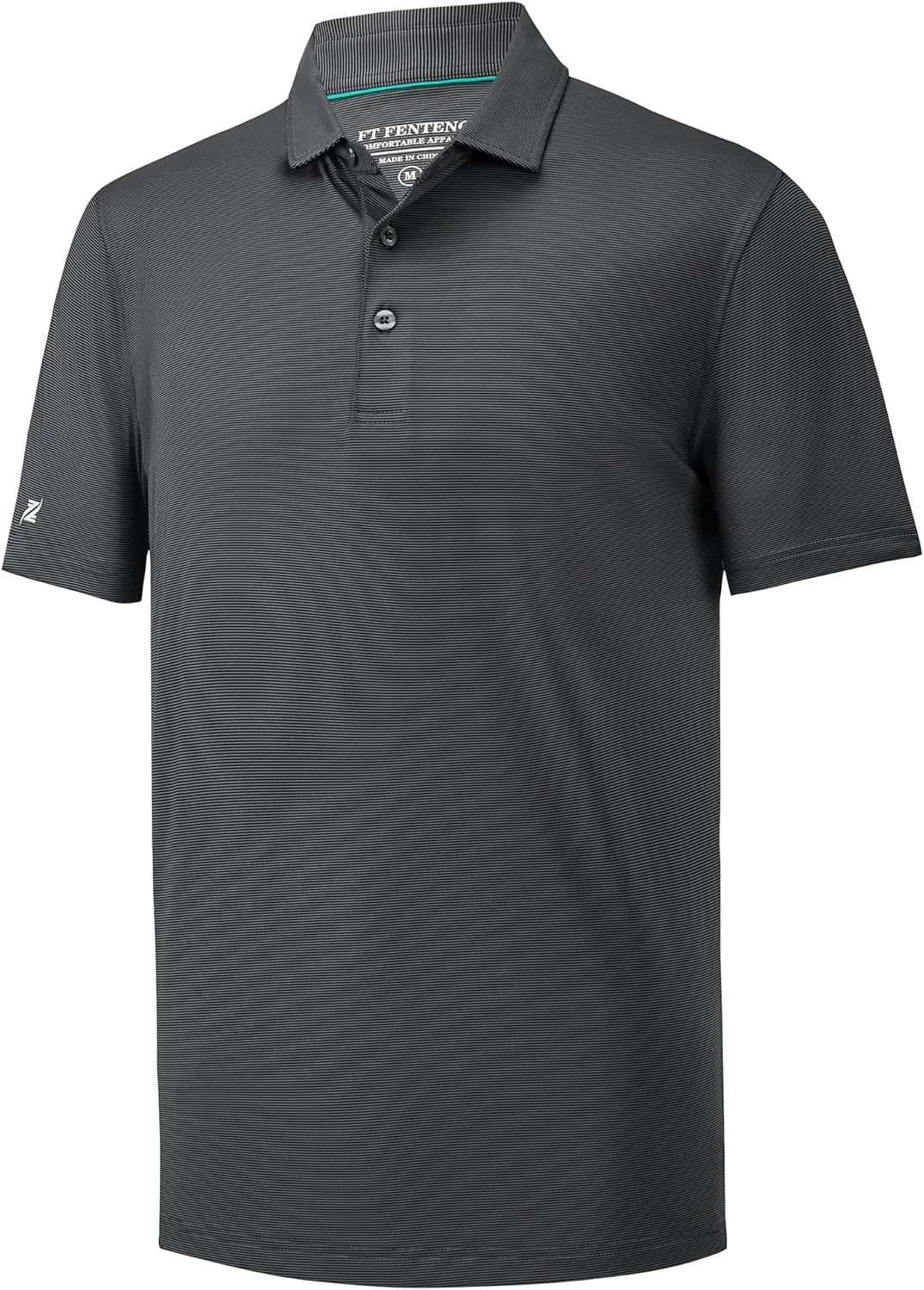 Mens Polo Shirts Short Casual Solid Stylish Dry Fit Performance Designed Collared Golf Polo Shirts for Men