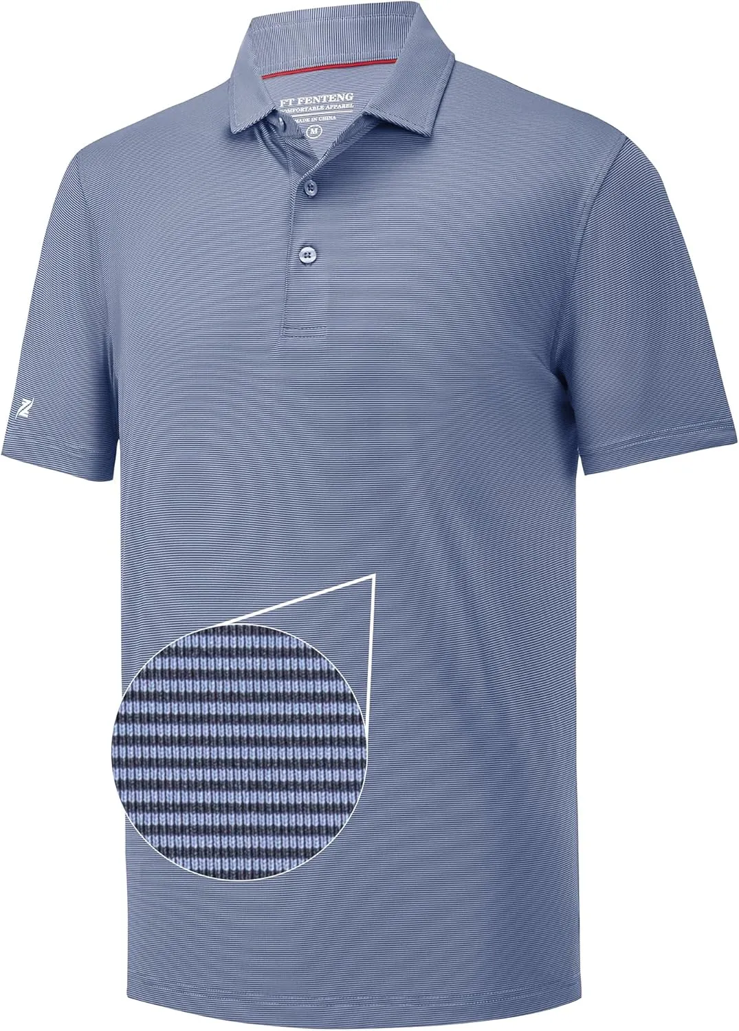 Mens Polo Shirts Short Casual Solid Stylish Dry Fit Performance Designed Collared Golf Polo Shirts for Men