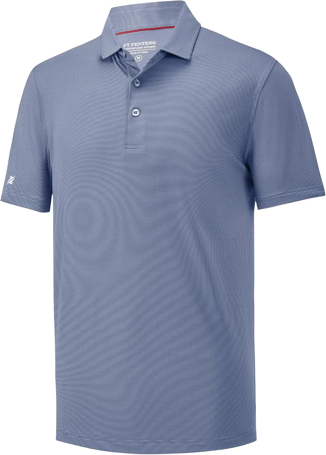 Mens Polo Shirts Short Casual Solid Stylish Dry Fit Performance Designed Collared Golf Polo Shirts for Men
