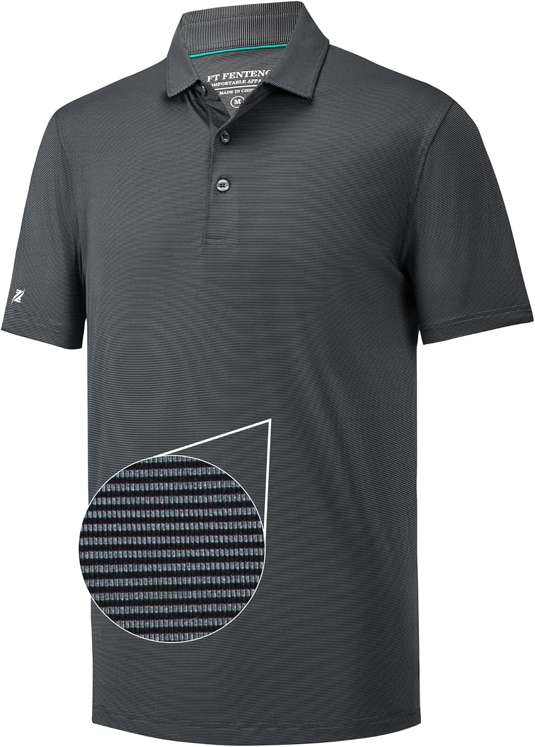 Mens Polo Shirts Short Casual Solid Stylish Dry Fit Performance Designed Collared Golf Polo Shirts for Men