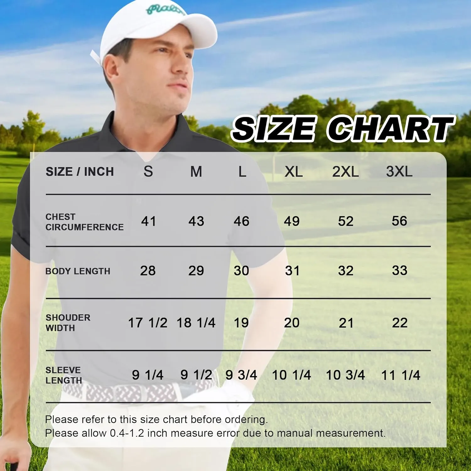 Mens Polo Shirts Short Casual Solid Stylish Dry Fit Performance Designed Collared Golf Polo Shirts for Men