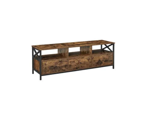 Modern Wooden TV Cabinet Holds TVs