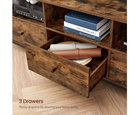 Modern Wooden TV Cabinet Holds TVs