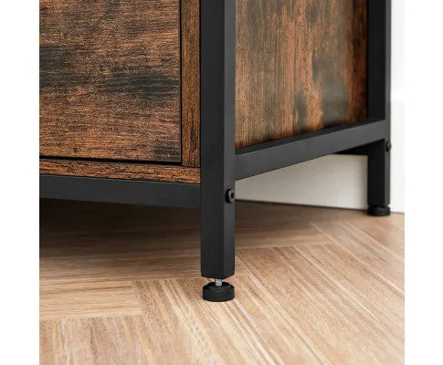 Modern Wooden TV Cabinet Holds TVs