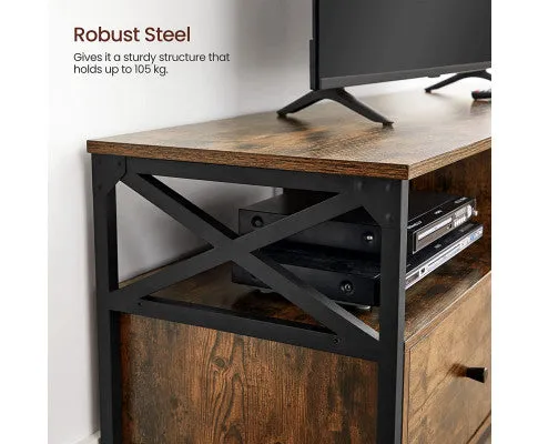Modern Wooden TV Cabinet Holds TVs