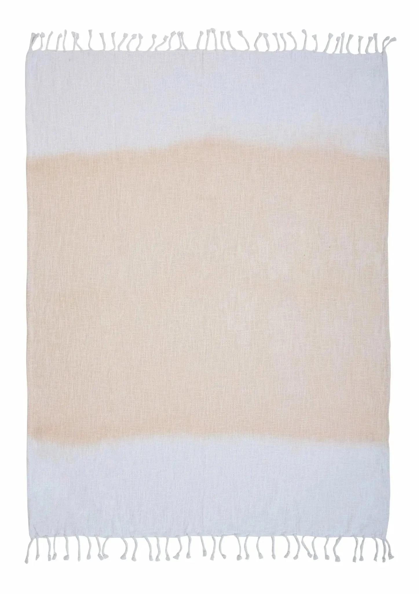Sweet Peach Shibori Slab LR81151 Throw Blanket